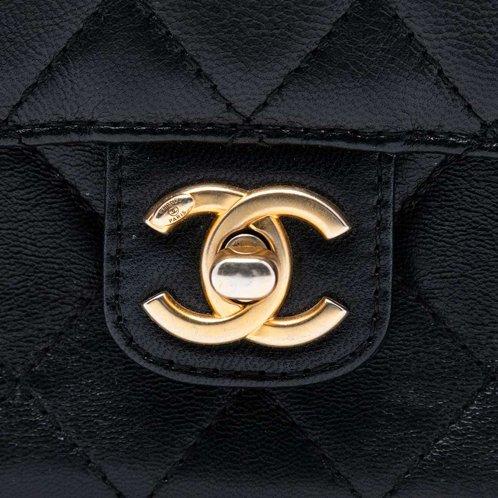 Chanel Mini Square Classic Goatskin Single Flap - 5