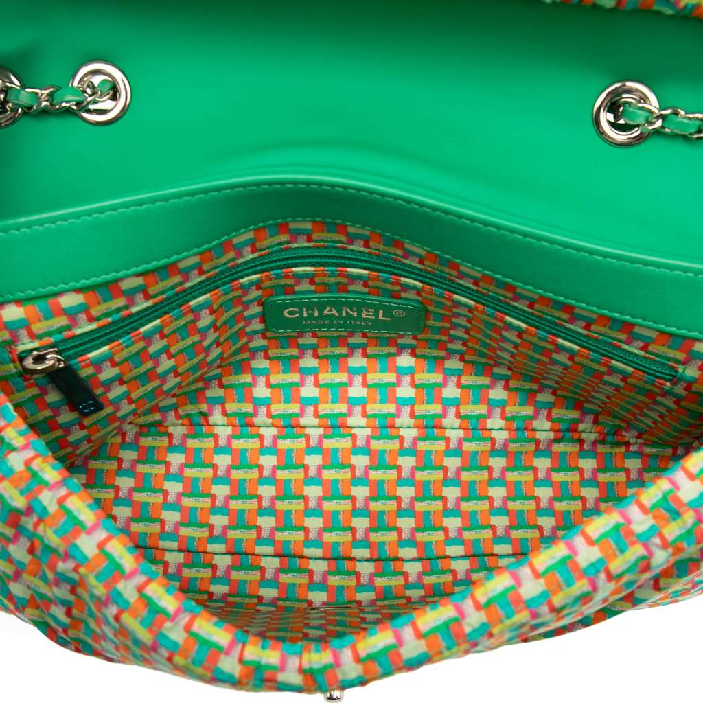 Chanel Medium Quilted Rubber and Lambskin Coco Rain Flap - 4