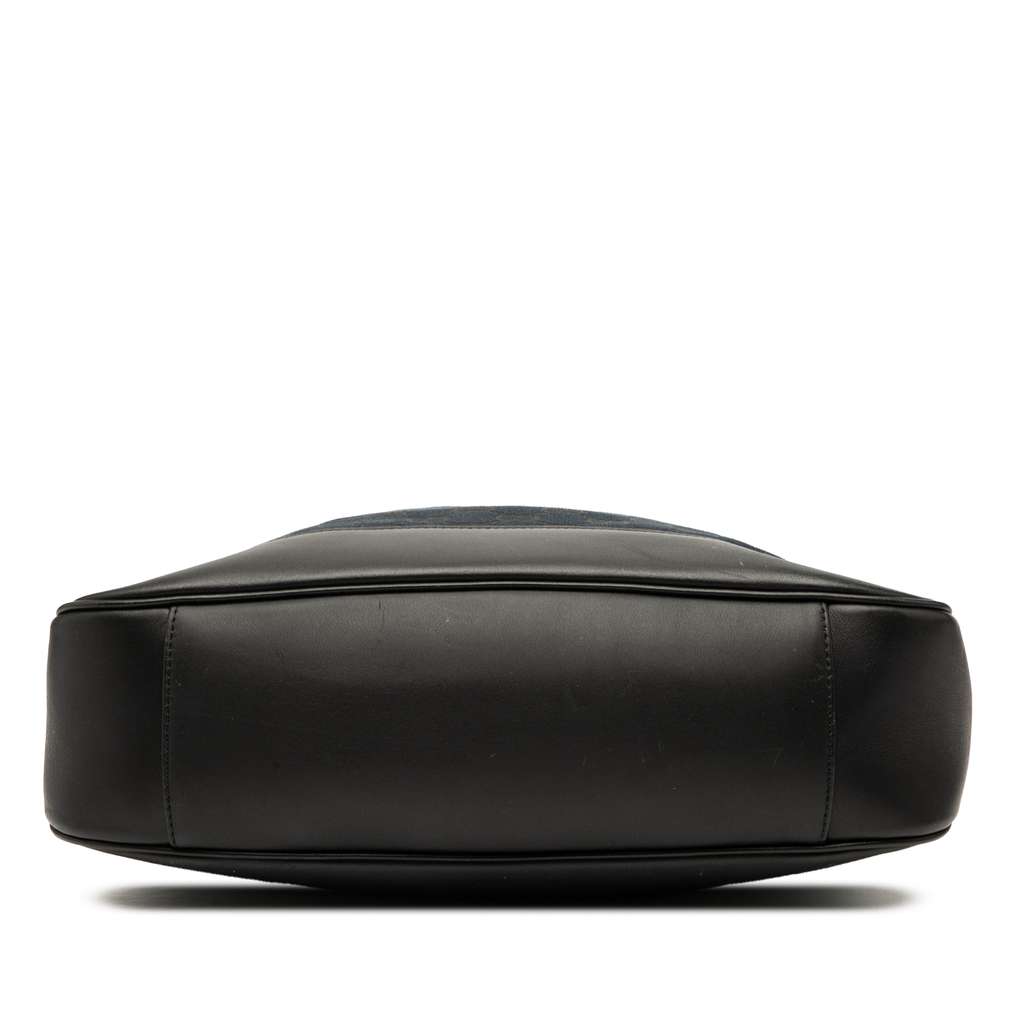 Gucci GG Canvas Bamboo Web Satchel - 3