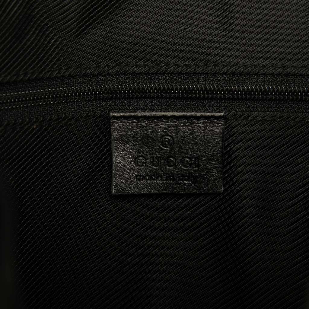 Gucci GG Canvas Bamboo Web Satchel - 5