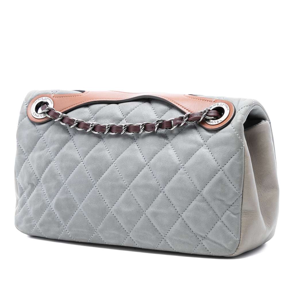 Chanel Medium Iridescent Calfskin In The Mix Flap - 2
