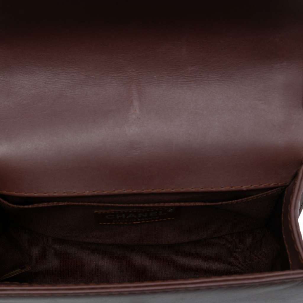 Chanel Small Quilted Lambskin Wild Stitch Boy Flap - 4