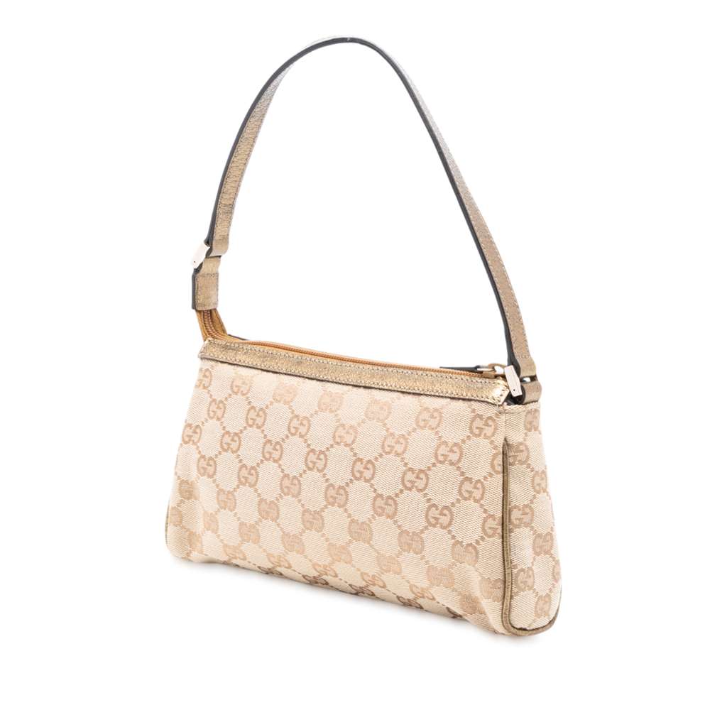 Gucci GG Canvas Abbey D Ring Pochette - 2