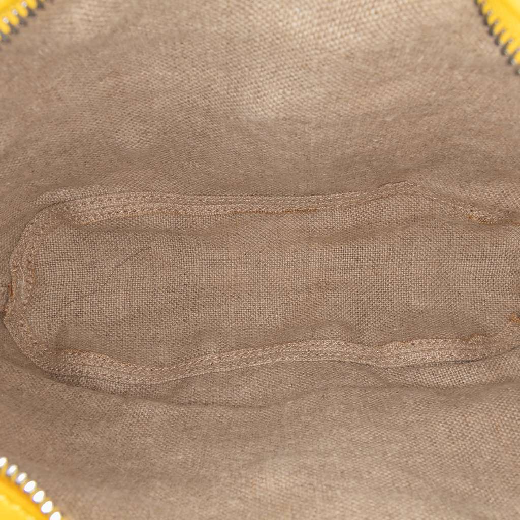 Celine Canvas and Leather Cutout Flower Crossbody - 4