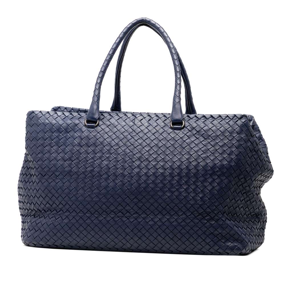 Bottega Veneta Large Nappa Intrecciato Brick Tote - 2