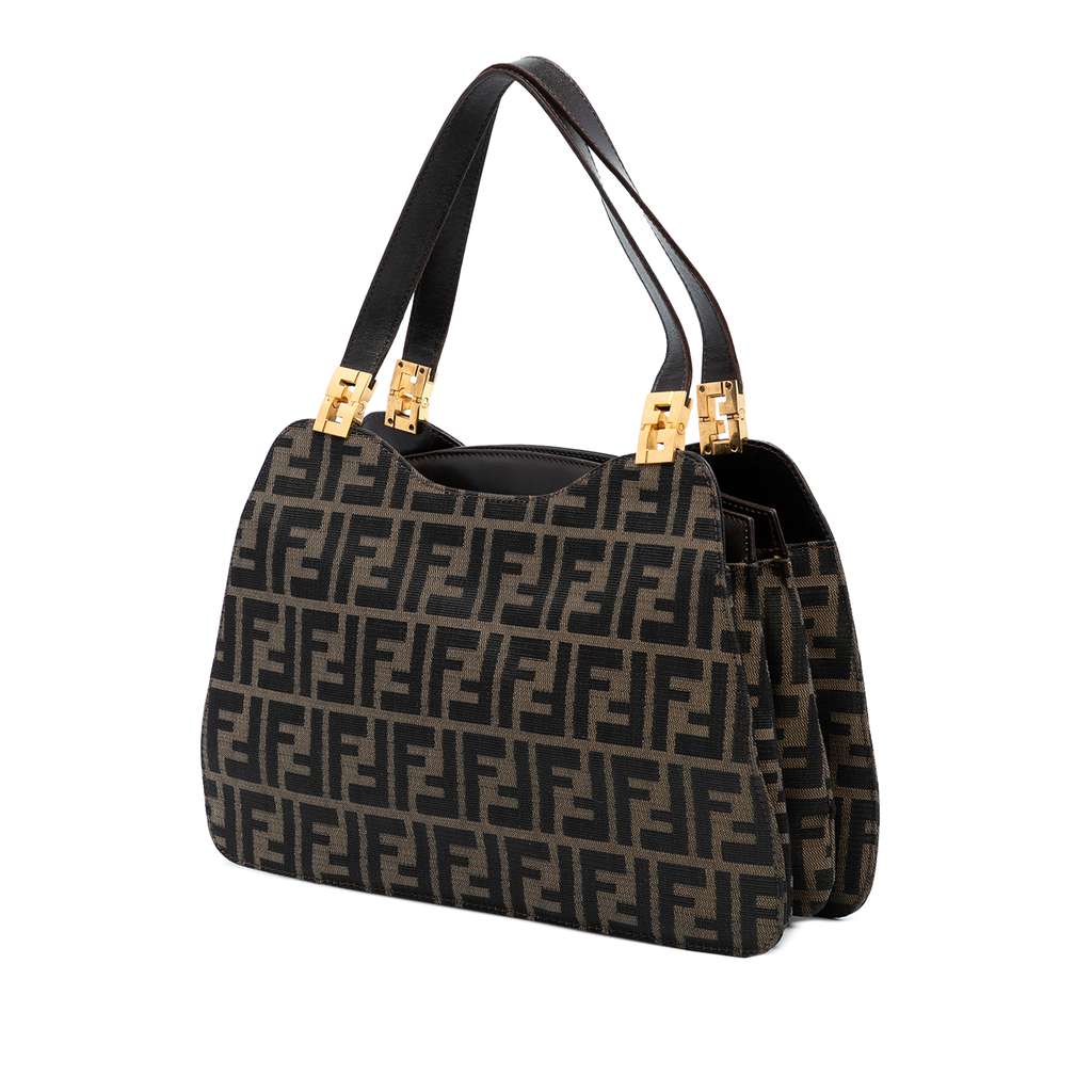 Fendi Zucca Canvas Handbag - 2