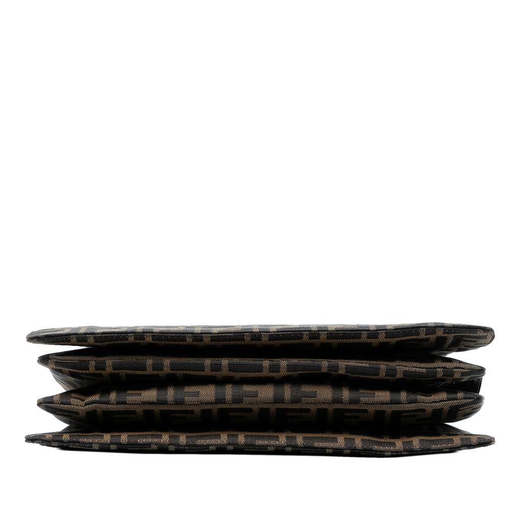 Fendi Zucca Canvas Handbag - 3