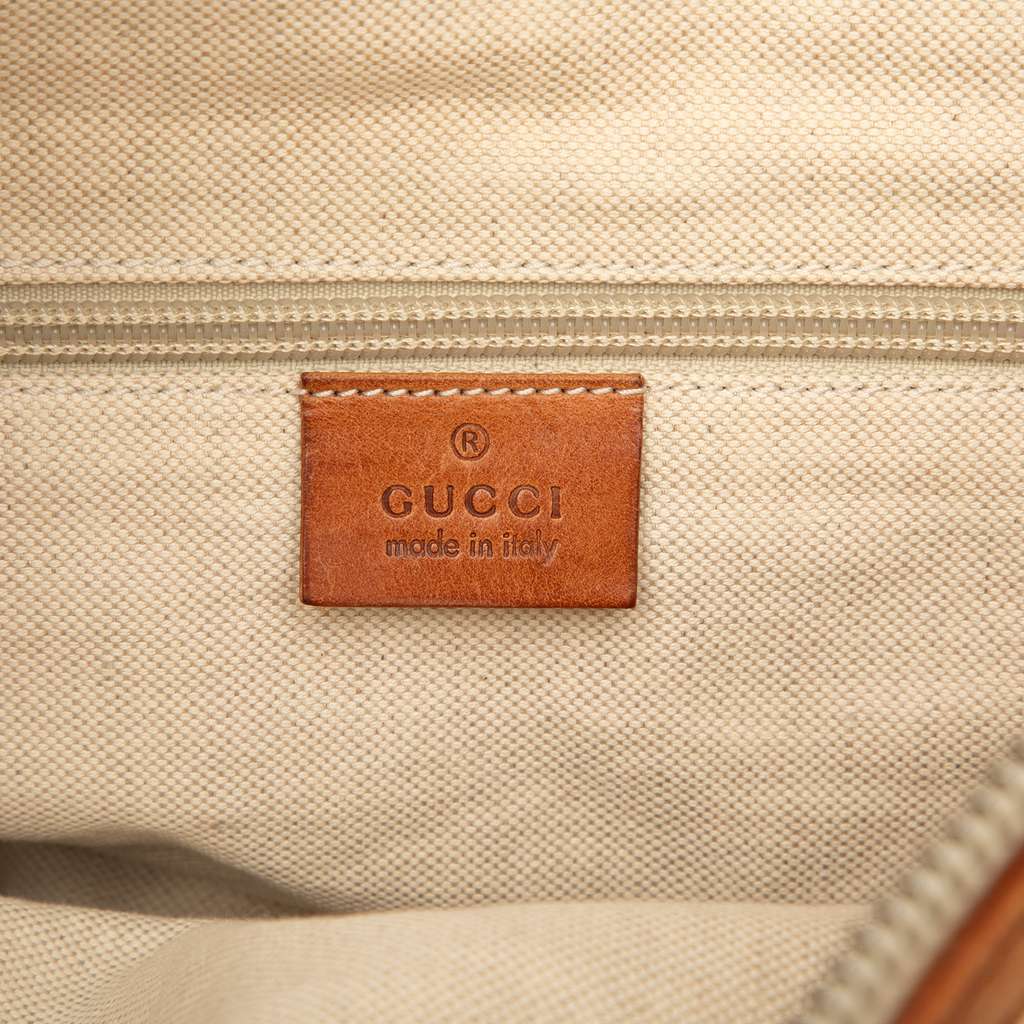 Gucci Canvas Web Duffle Bag - 5