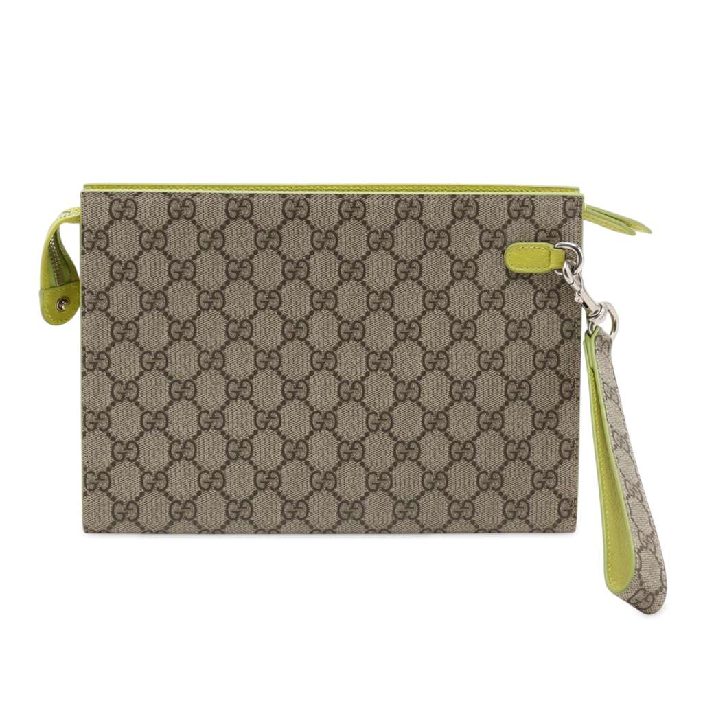 Gucci Small Bicolor GG Supreme Pouch - 2