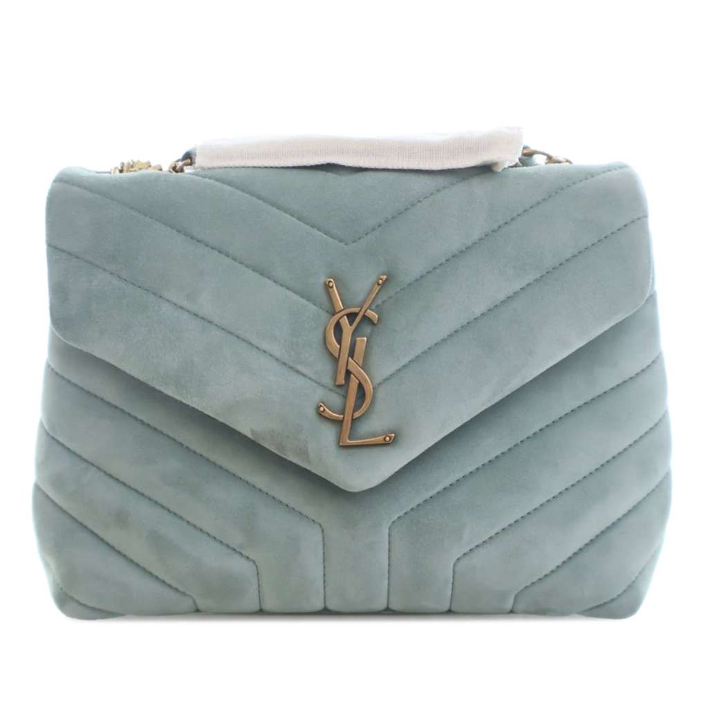 Saint Laurent Small Suede Loulou Shoulder Bag