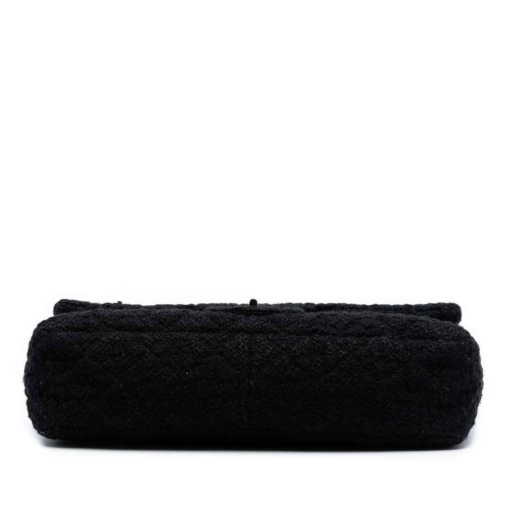 Chanel Jumbo Reissue 2.55 Quilted Tweed Easy Messenger Flap - 3