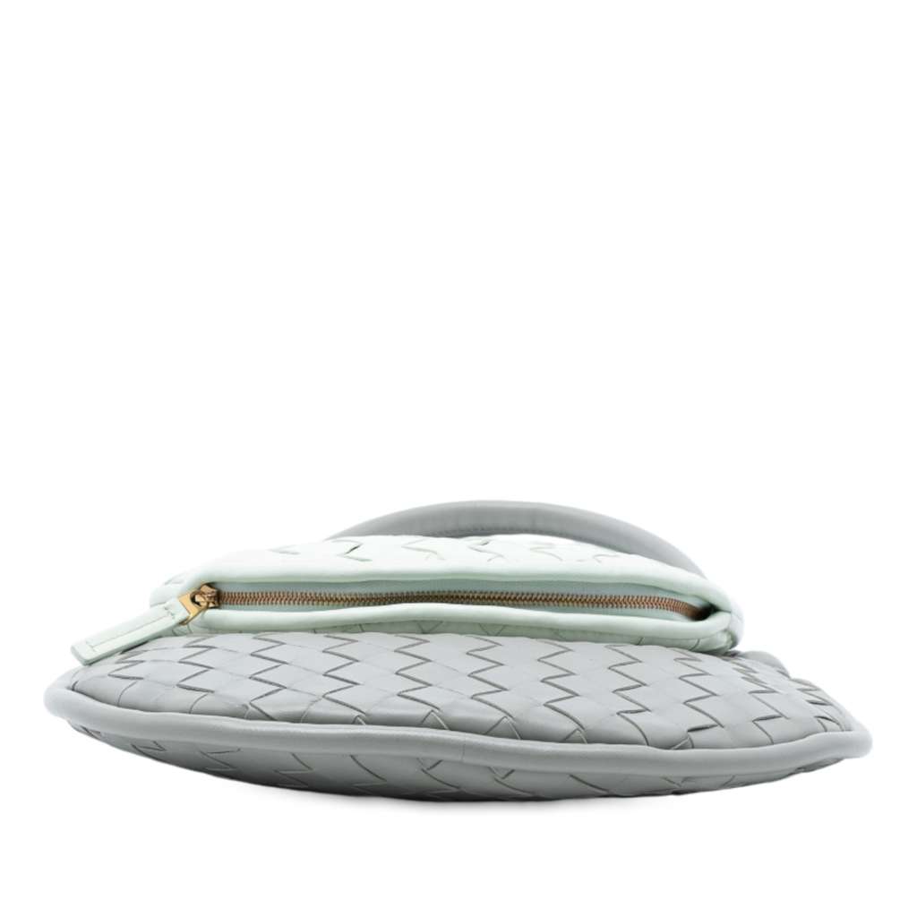 Bottega Veneta Small Bicolor Lambskin Intrecciato Gemelli Bag - 3