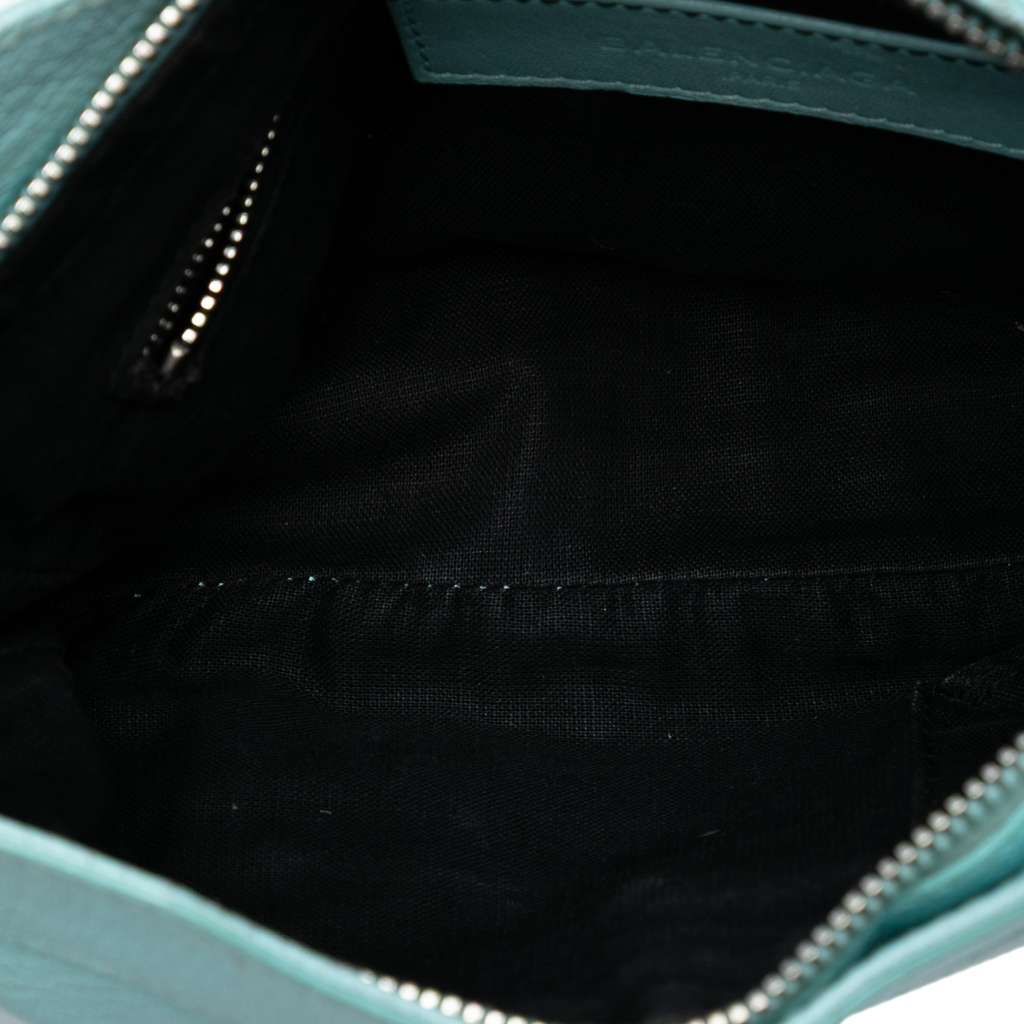 Balenciaga Chevre Motocross Classic Metallic Edge Hip Crossbody - 4