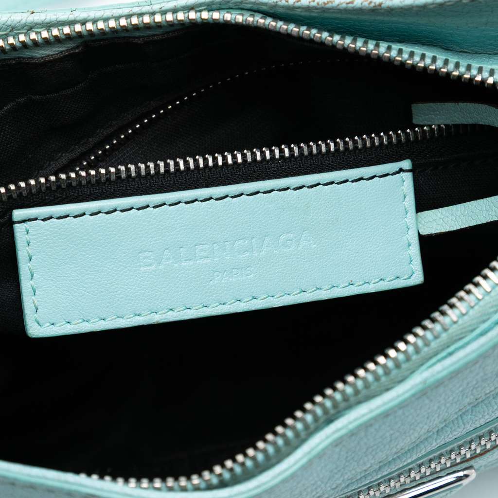 Balenciaga Chevre Motocross Classic Metallic Edge Hip Crossbody - 5