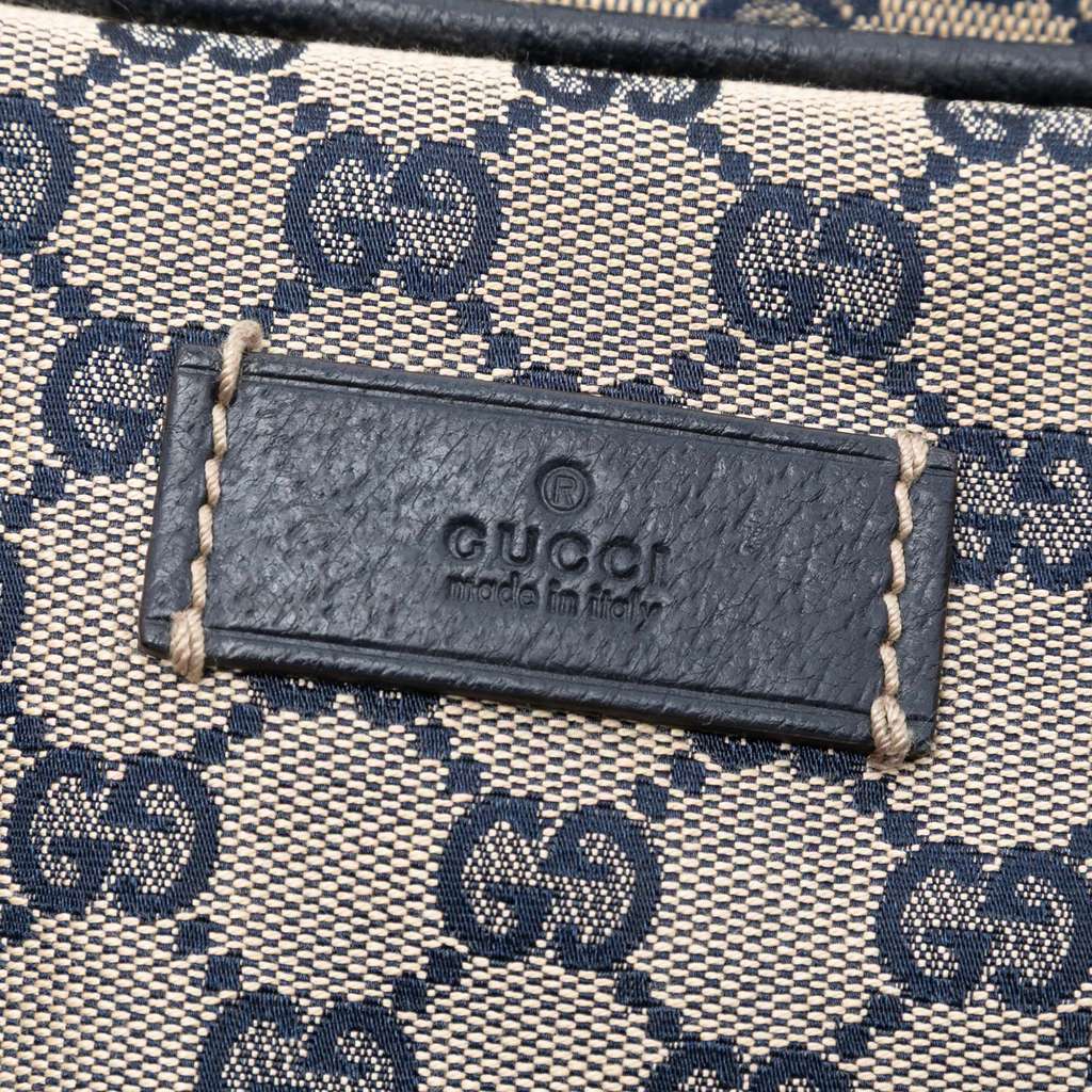 Gucci GG Canvas Web Travel Bag - 5