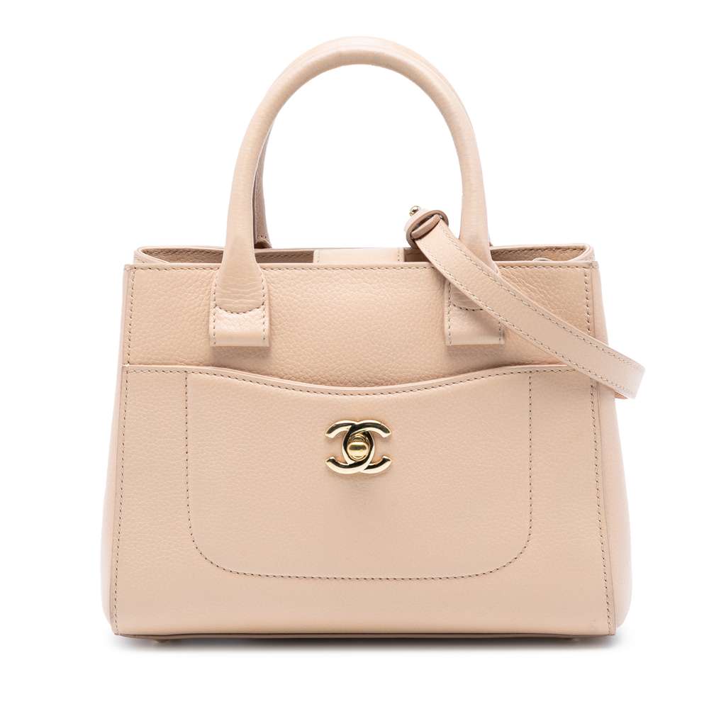 Chanel Mini Grained Calfskin Neo Executive Shopper Tote