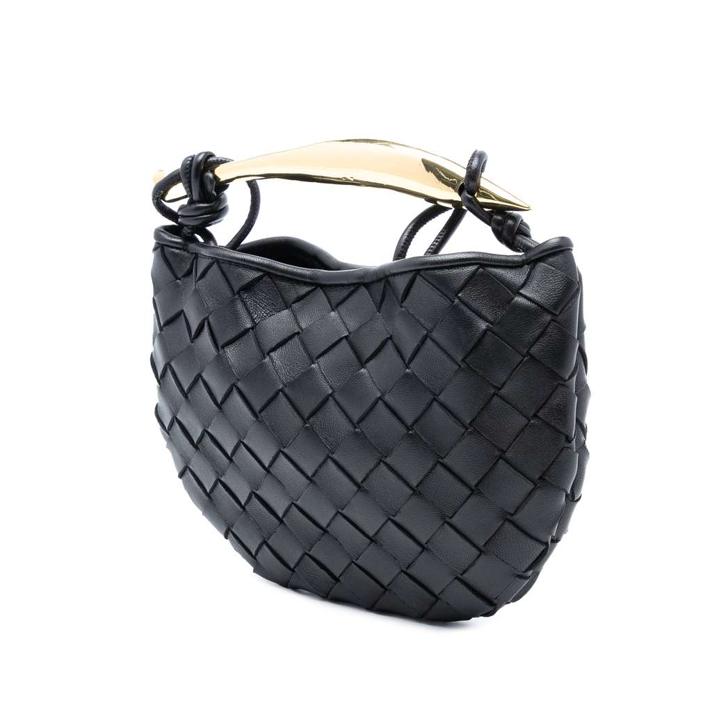 Bottega Veneta Baby Lambskin Intrecciato Sardine - 2