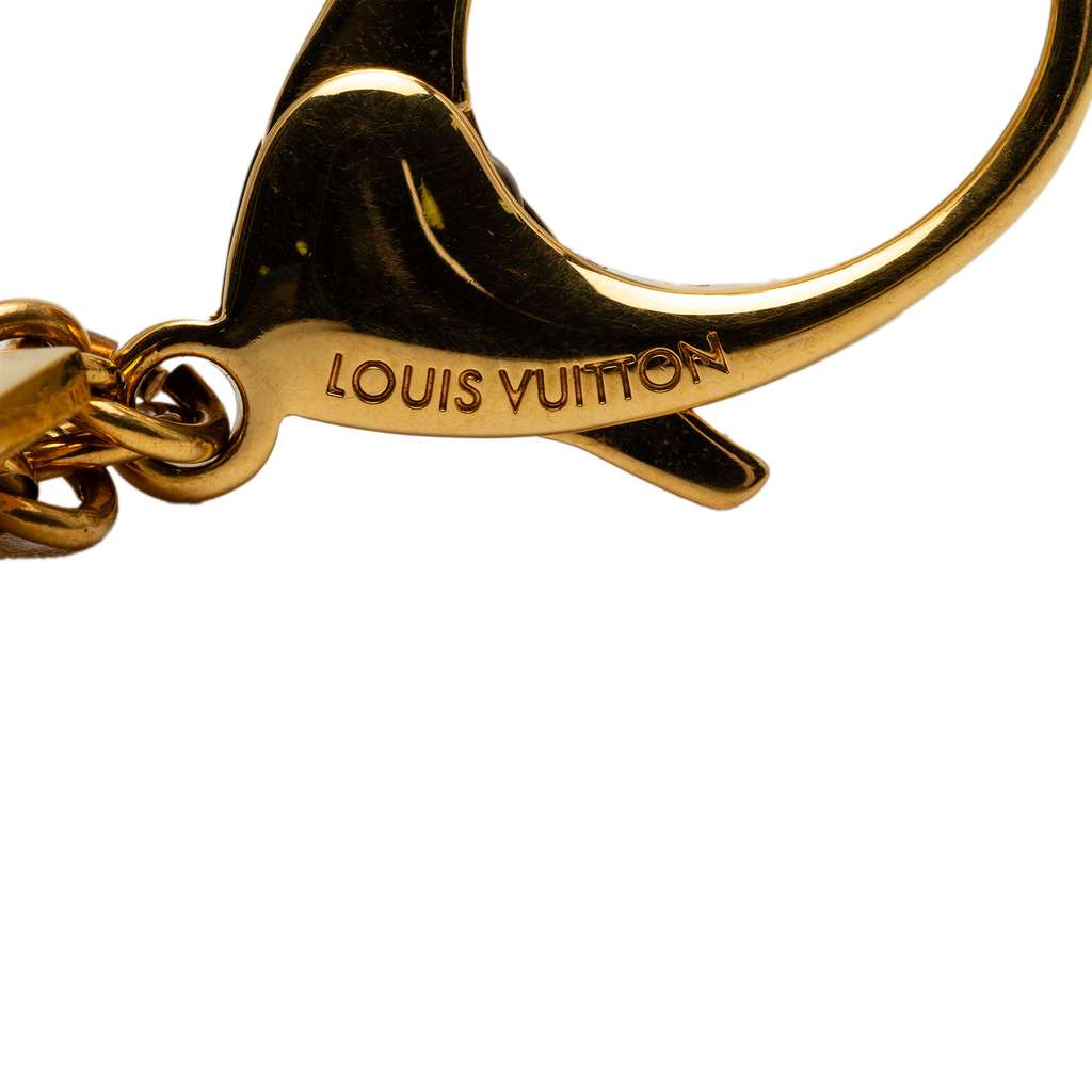 Louis Vuitton Gold Plated Bijoux Sac Tapage Bag Charm - 3