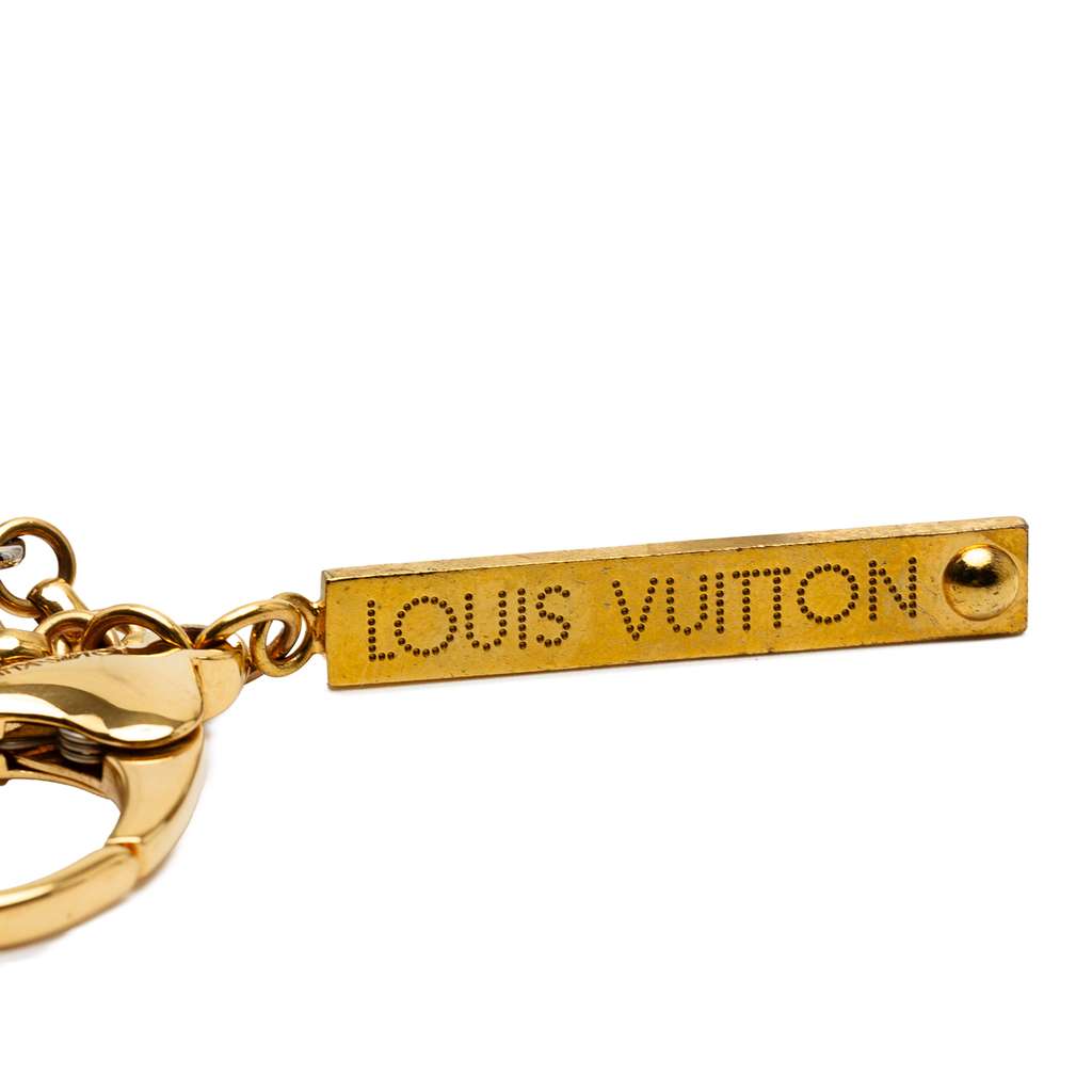 Louis Vuitton Gold Plated Bijoux Sac Tapage Bag Charm - 5