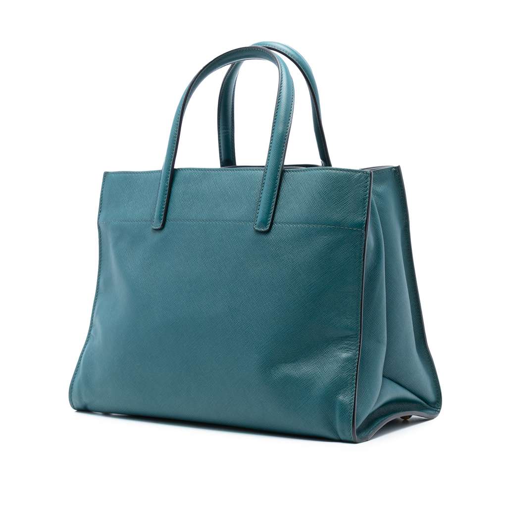 Prada Saffiano Soft Triple Pocket Tote - 2