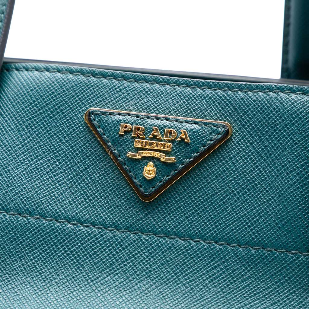 Prada Saffiano Soft Triple Pocket Tote - 5