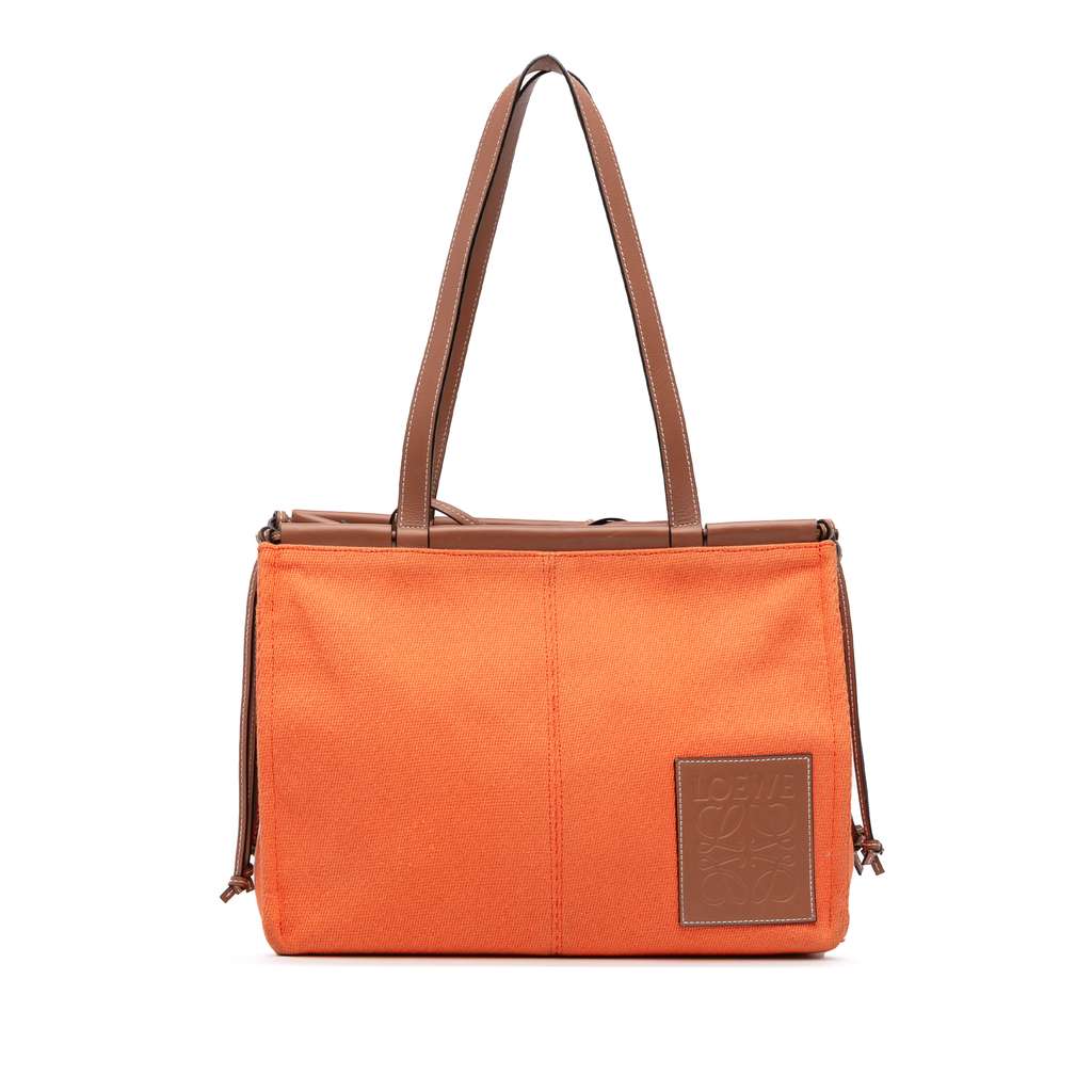 Loewe Small Canvas Cushion Tote