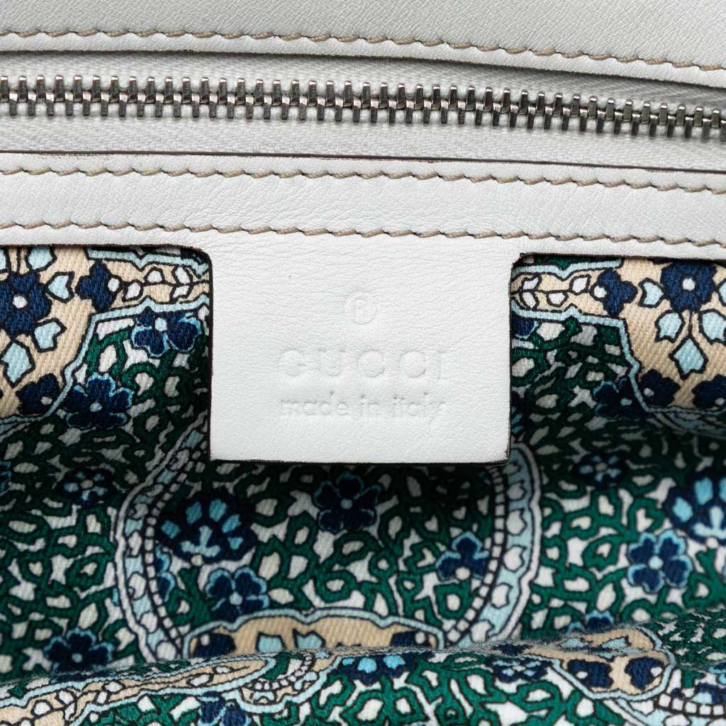 Gucci Leather Fringe Bamboo Tassel Shoulder Bag - 5