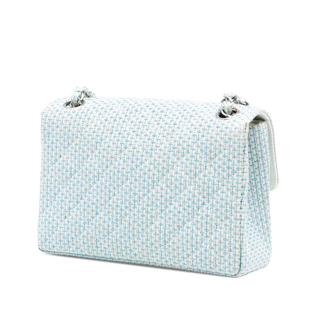 Chanel CC Quilted Tweed Chain Flap - 2