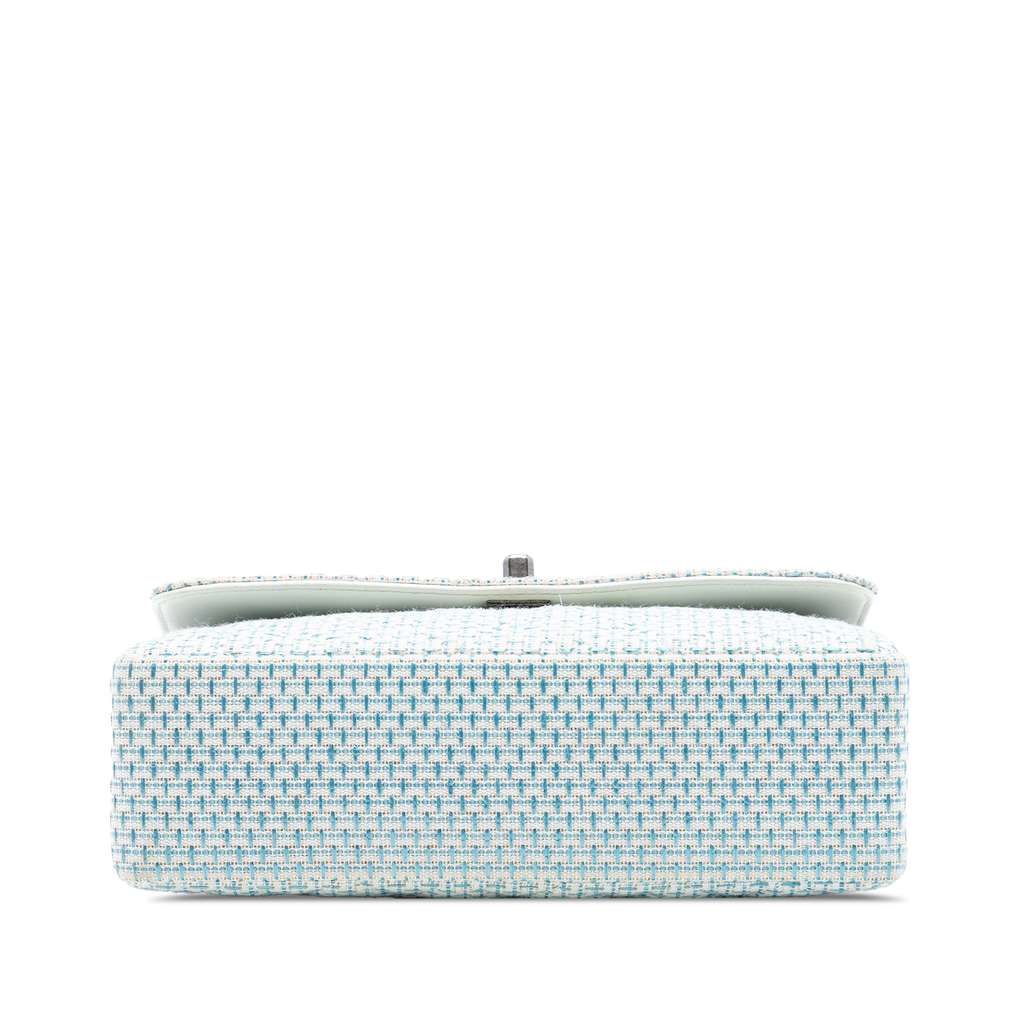 Chanel CC Quilted Tweed Chain Flap - 3