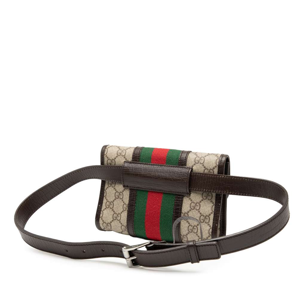 Gucci GG Supreme Web Belt Bag - 2