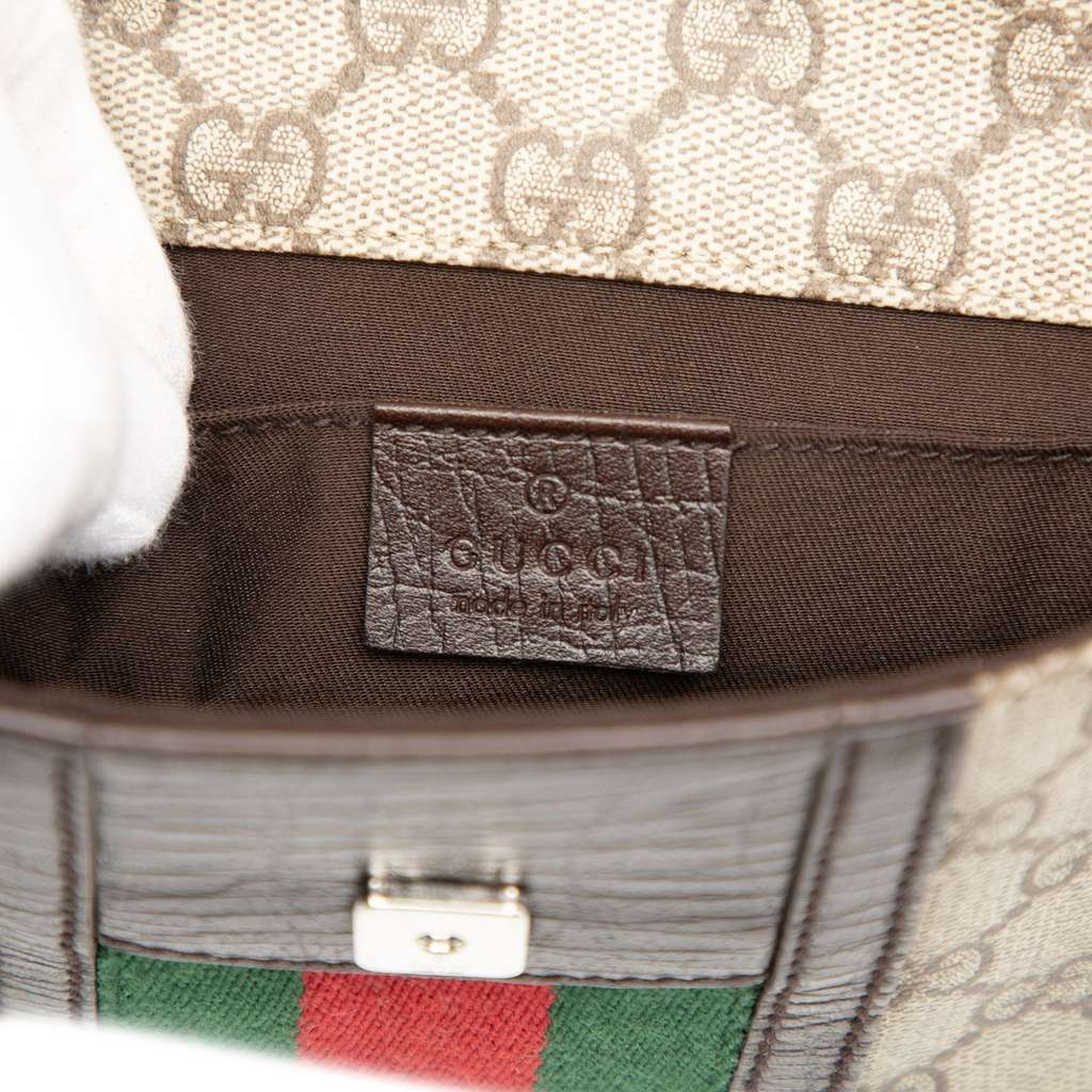 Gucci GG Supreme Web Belt Bag - 5