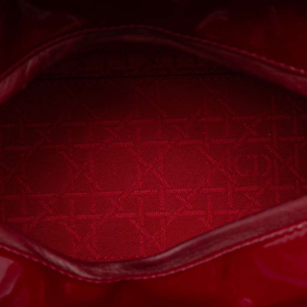 Dior Medium Patent Cannage Lady Dior - 4