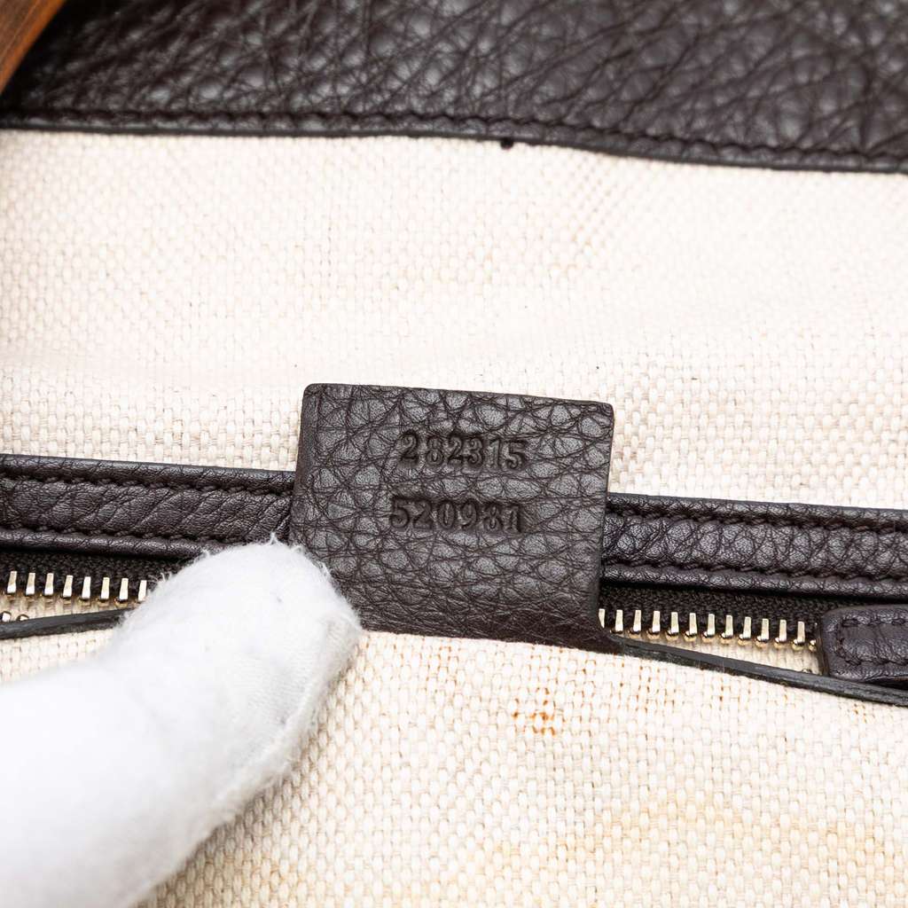 Gucci GG Canvas Bamboo Diana Satchel - 5