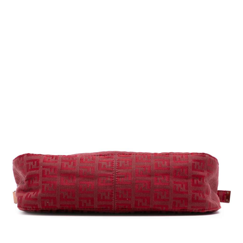 Fendi Zucchino Canvas Shoulder Bag - 3