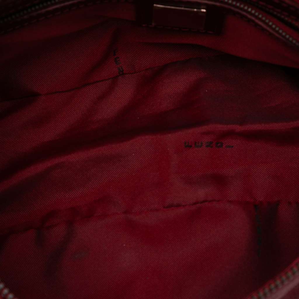 Fendi Zucchino Canvas Shoulder Bag - 4