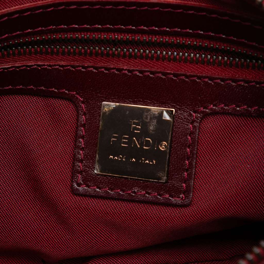 Fendi Zucchino Canvas Shoulder Bag - 5