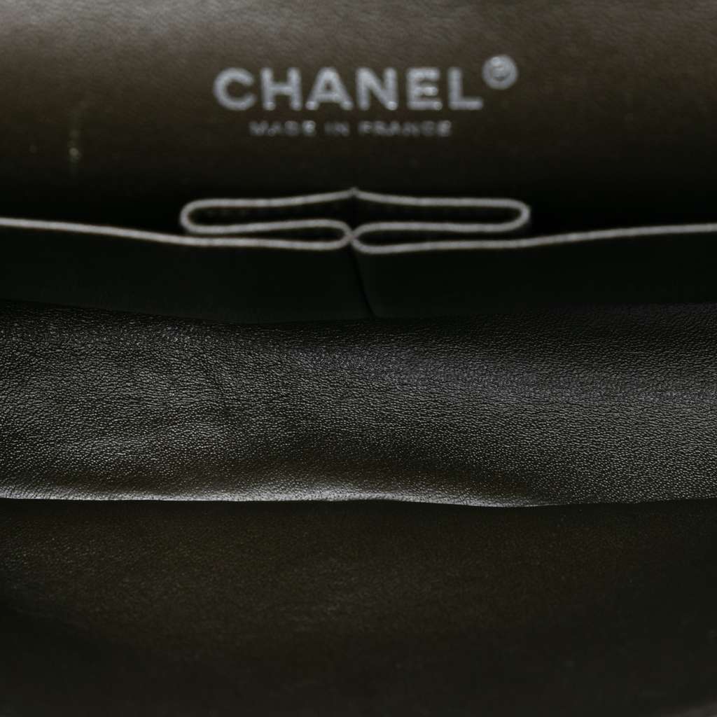 Chanel Medium Classic Tricolor Lambskin Double Flap - 4