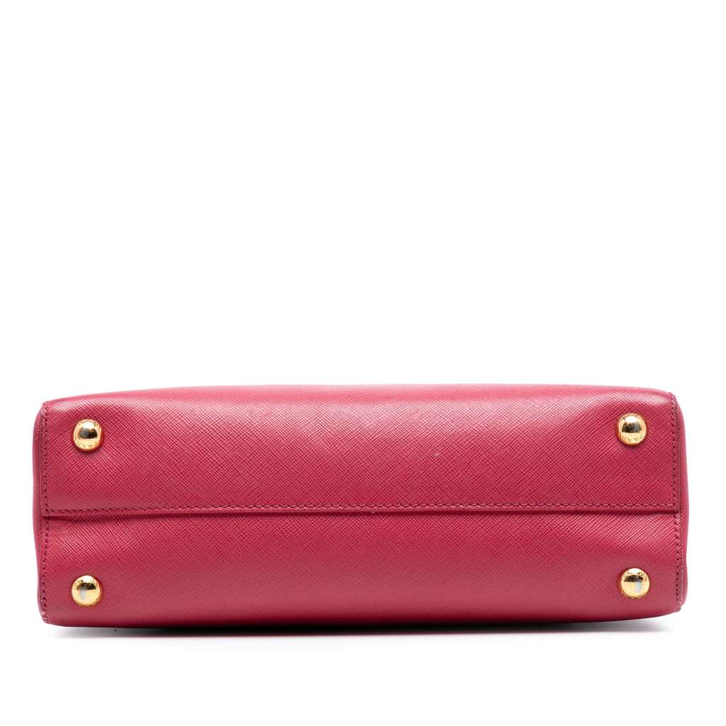 Prada Saffiano Lux Parabole Satchel - 3