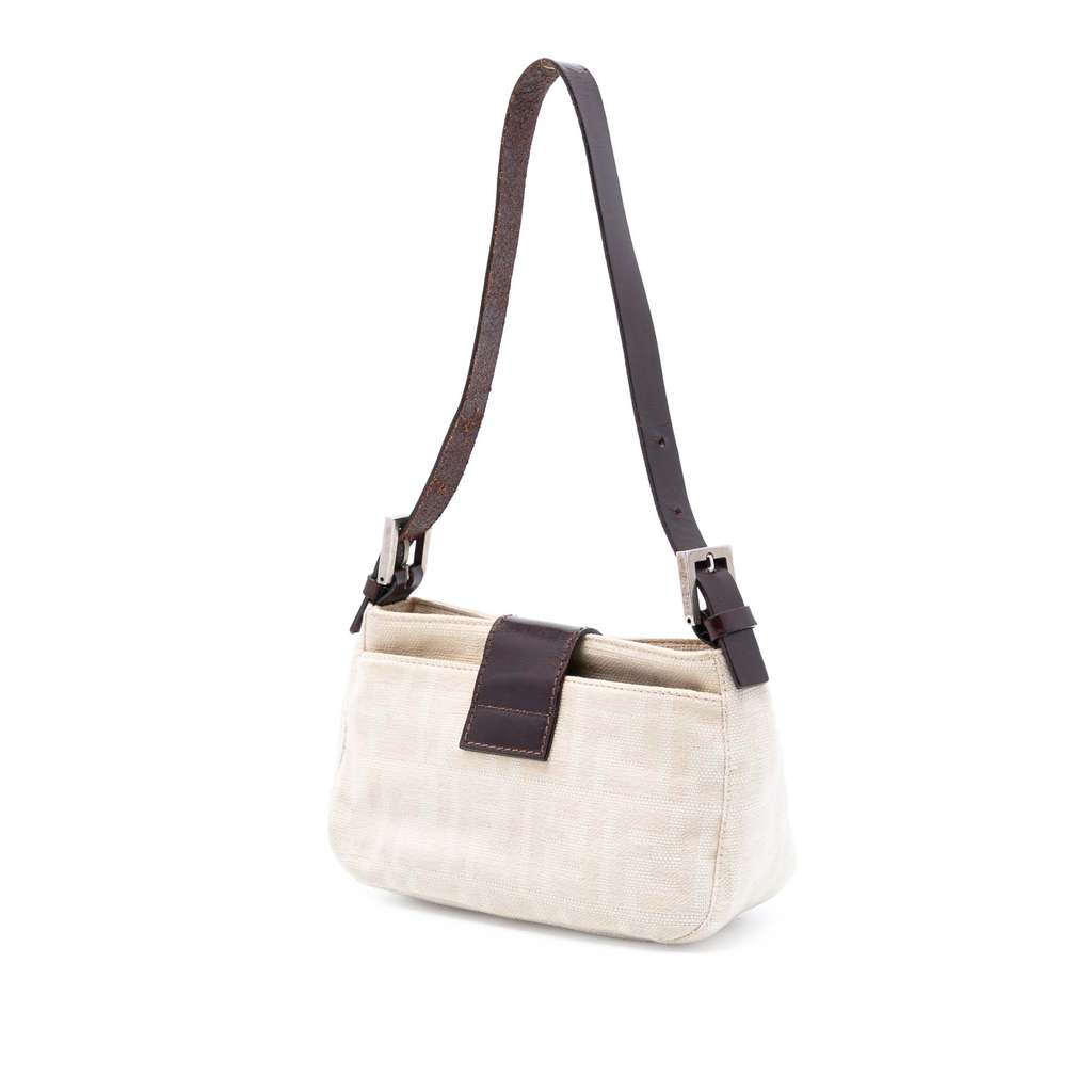 Fendi Zucca Canvas Shoulder Bag - 2