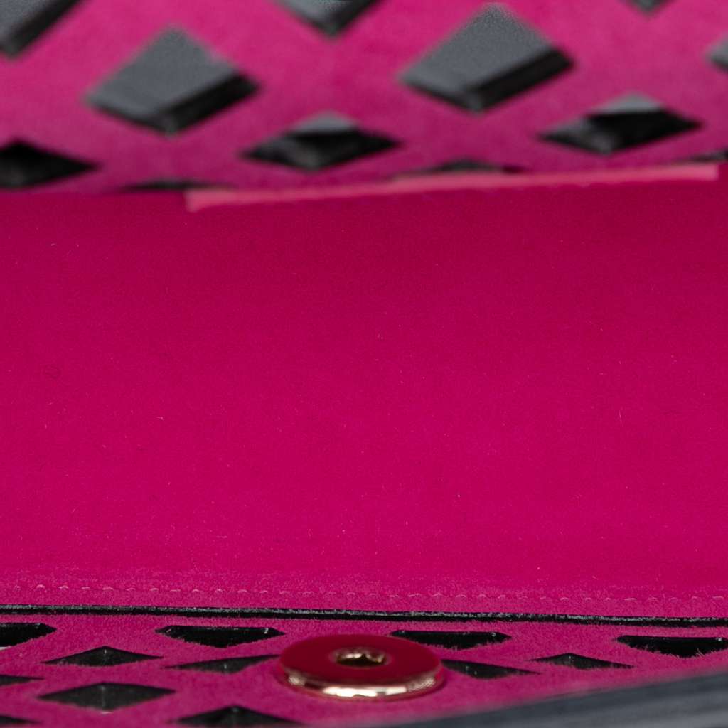 Chanel Large Perforated Calfskin See Through Flap - 4