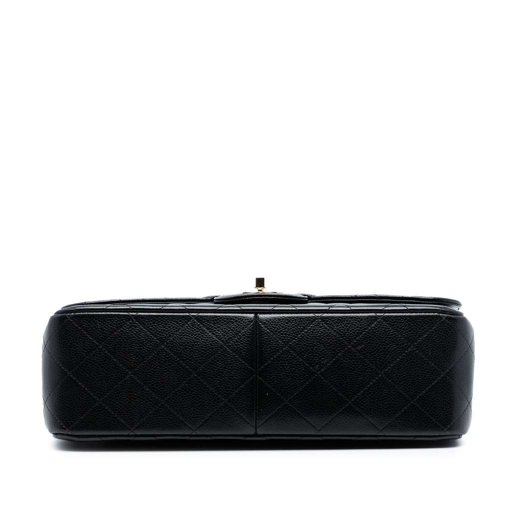 Chanel Jumbo Classic Caviar Double Flap - 3