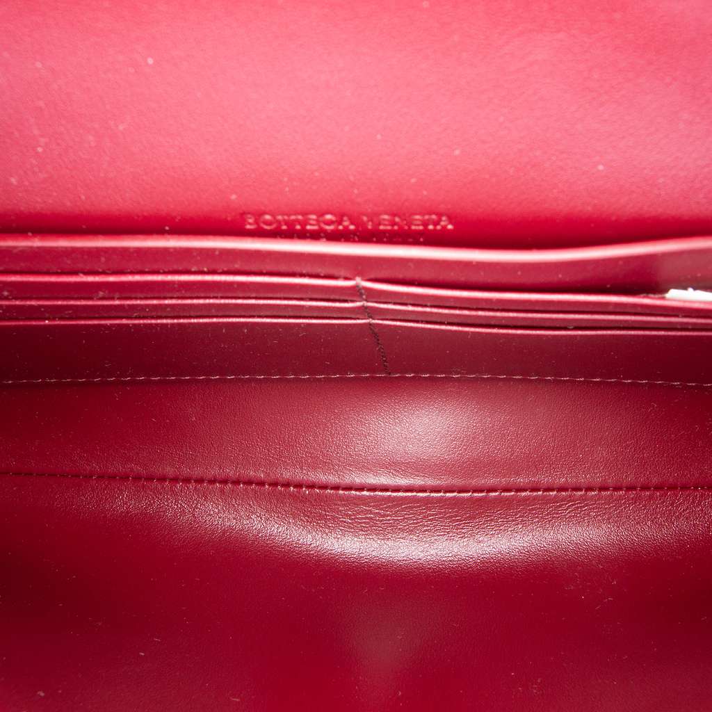 Bottega Veneta Lambskin Intrecciato Andiamo Clutch - 4