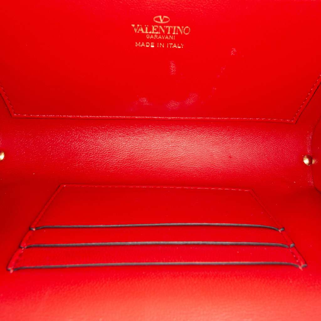 Valentino Leather Rockstud Alcove Box Satchel - 4