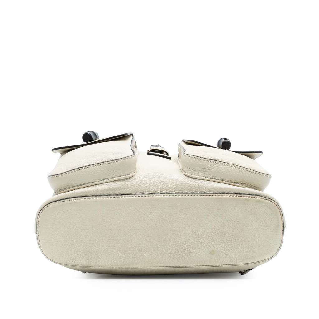 Gucci Leather Bamboo Tassel Backpack - 3