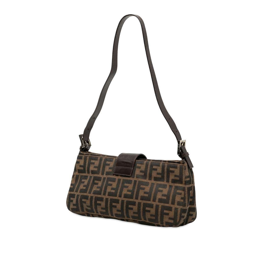 Fendi Zucca Canvas Shoulder Bag - 2