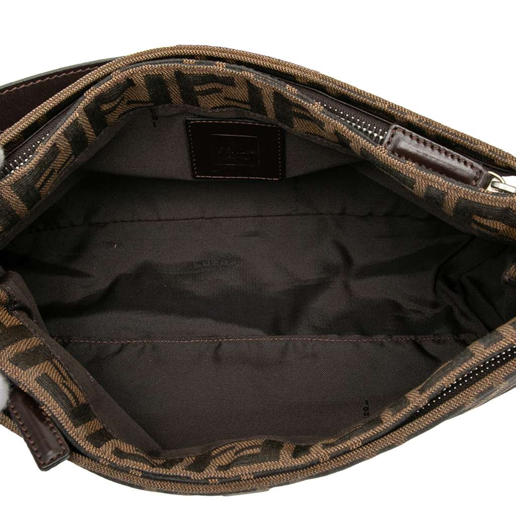 Fendi Zucca Canvas Shoulder Bag - 4