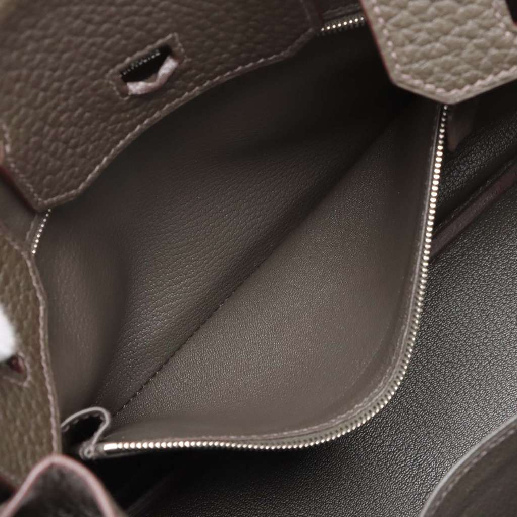 Hermès Limited Edition Fjord Barenia Birkin Club Retourne 30 - 4