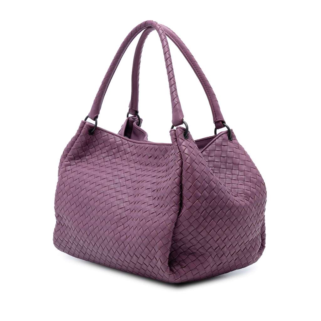 Bottega Veneta Nappa Intrecciato Parachute Tote - 2