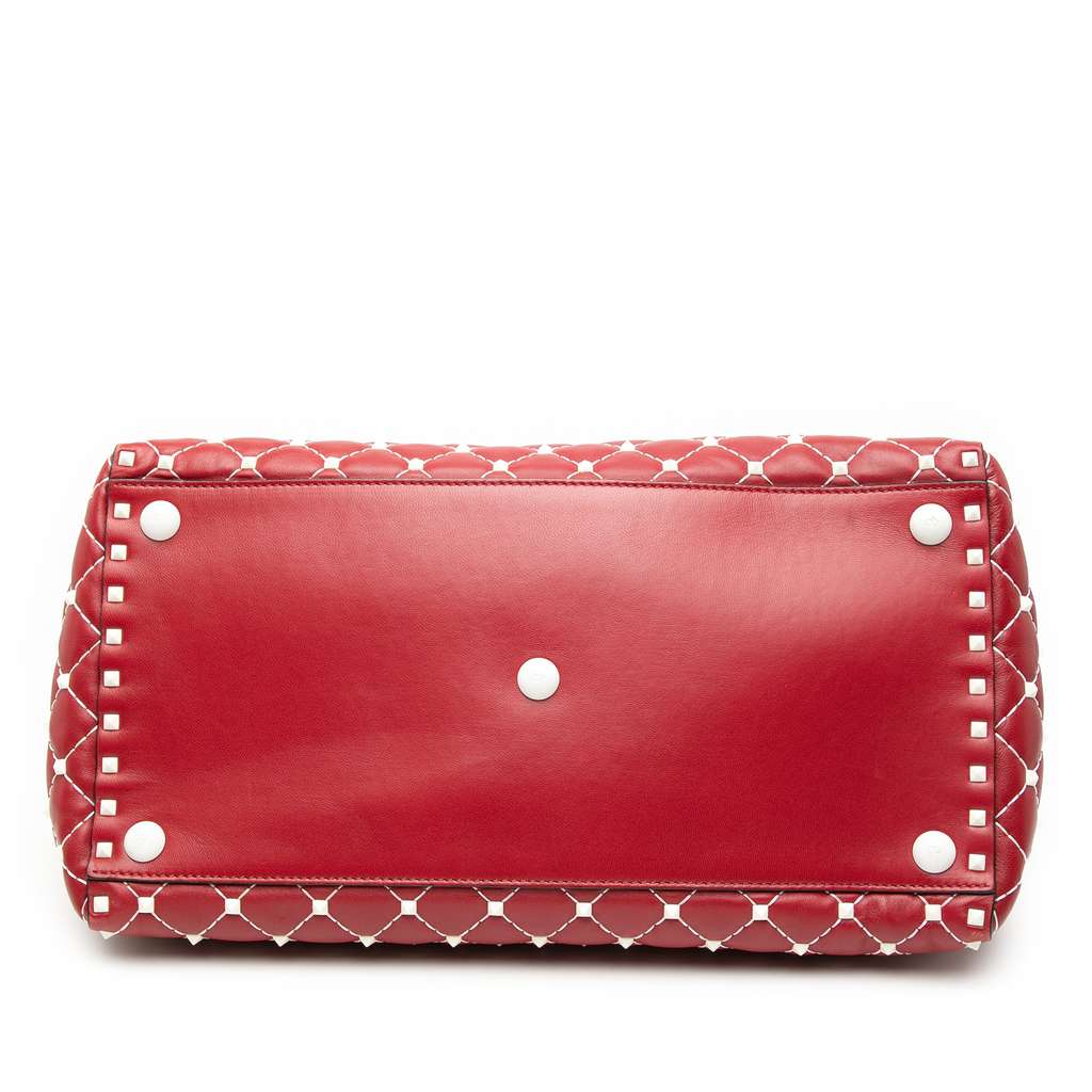 Valentino Lambskin Free Rockstud Spike Shoulder Bag - 3