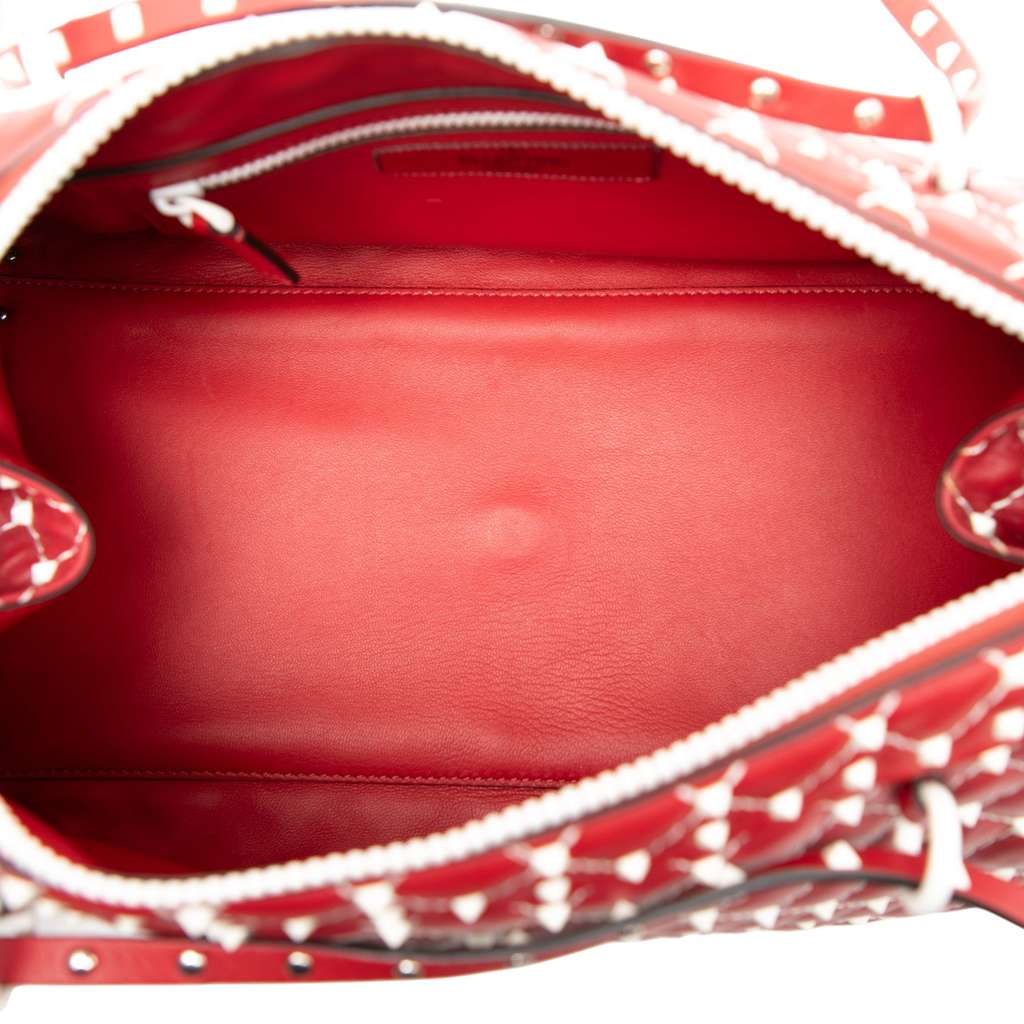 Valentino Lambskin Free Rockstud Spike Shoulder Bag - 4